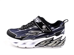 Skechers black/gray light storm sneaker with lights